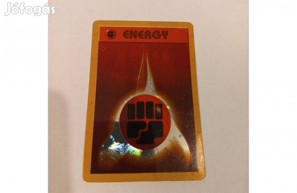 Pokémon trading card - Fighting energy holo