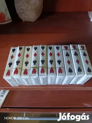 Póker kártya 10 db eladó!