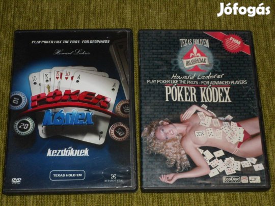 Póker kódex kezdőknek (DVD) + Póker kódex haladóknak (DVD CD-ROM)