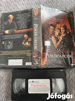 Pókerarcok vhs nagytok thriller