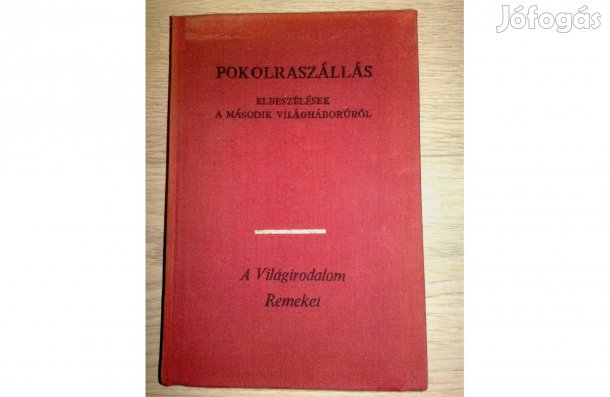 Pokolraszállás - Háborús novella kötet