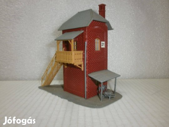 Pola -vasúti kontrol épület -stellwerk - H0 - ( F-61)