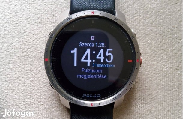 Polar Grit X Pro Titan sportóra