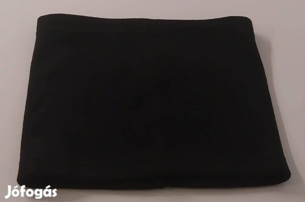 Polár fekete csősál, körsál