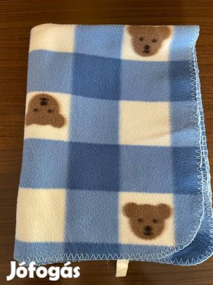 Polár macis ágyterítő, gyerek méret