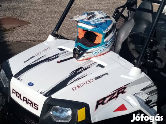 Polaris fly racing 2024 cross bukósisak új állapotban S méretben eladó