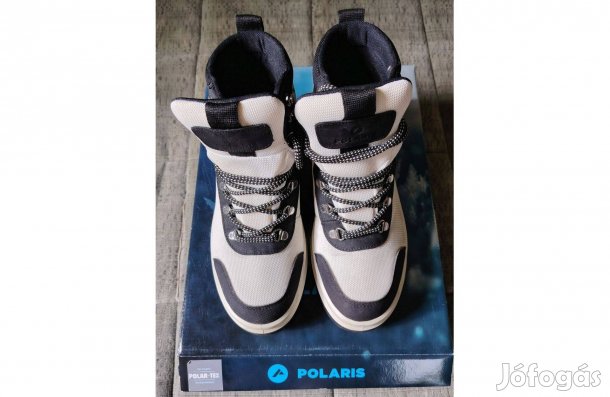 Polaris női vízálló hótaposó/bakancs 39-es fehér-fekete