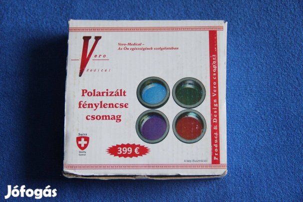 Polarizált fénylencse csomag / Színterápia készlet
