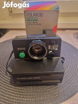 Polaroid 2000 Land Camera régi, retro dobozában