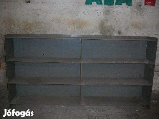 Polc, műhelypolc, ipari polc - erős, masszív - 270x140x40 - 5mm, 290kg