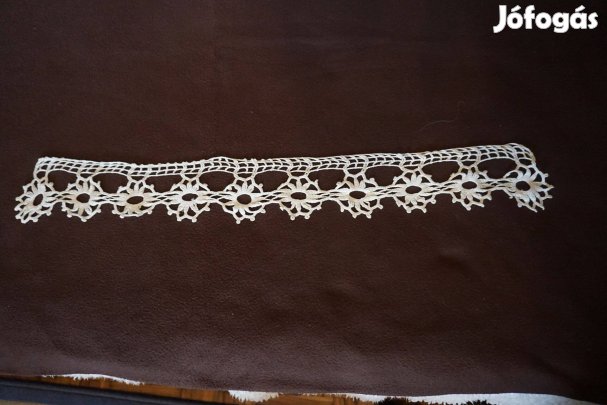 Polchoz 8x66 cm.-es fehér csipke csüngő / lógó/ eladó
