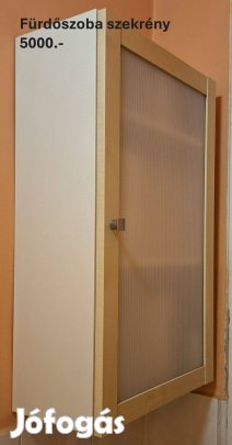 Polcos fürdőszoba szekrény