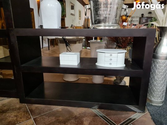 Polcos rózsafa TV állvány ,térelválasztó,könyvszekrény 115 cm