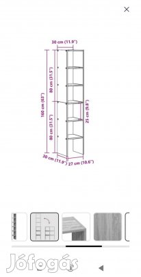 Polcos szekrény Új, kétféleképp összeszedelhető