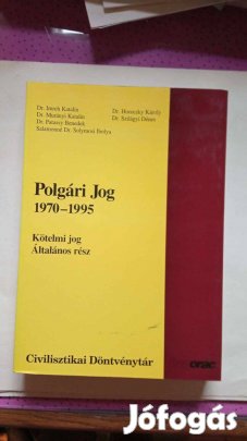 Polgári jog 1970-1995 - Kötelmi jog, általános rész 3500 Ft