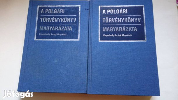 Polgári törvénykönyv magyarázata 1995.év 1000 Ft