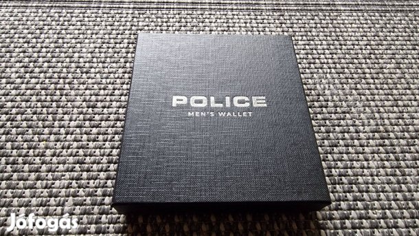 Police EQ153295 férfi bőr pénztárca-kártyatartó