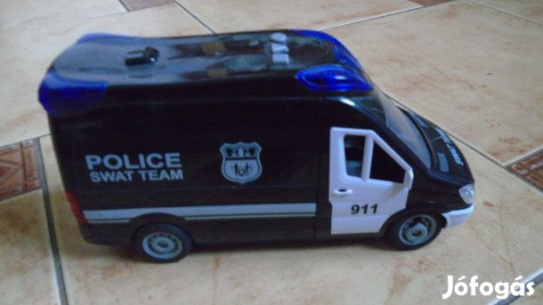 Police Swat Team 911 - elemes roham autó - világít, hangot ad