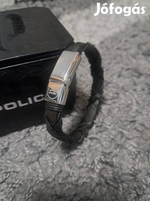 Police bőr karperec új.