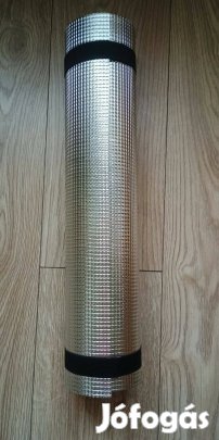 Polifoam szőnyeg, hőtükrös, kemping matrac, jóga matrac, 50x177x0,5 cm