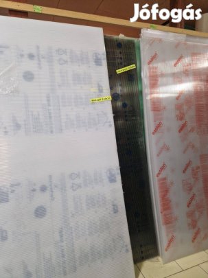 Polikarbonát lemez 6 mm átlátszó 2,10×1 m