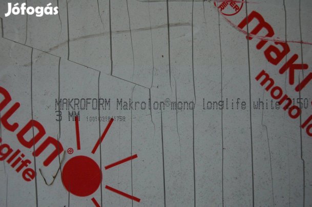 Polikarbonát tábla eladó