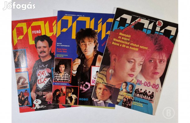 Polip - Magazin (1988-89) 3 db - - - (Csak személyesen!)