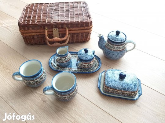 Polish Pottery tea set