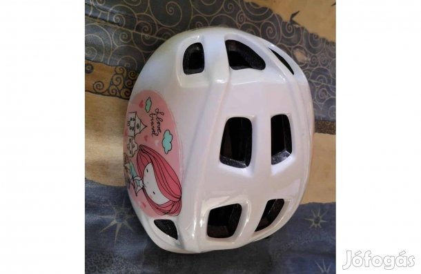 Polisport,kislány biciklis sisak