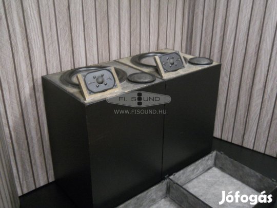 Polk Sound ,120W,8 ohm,3 utas hangfal pár 25cm-s öntvénykosaras