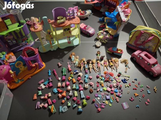 Polly pocket óriási játék csomag