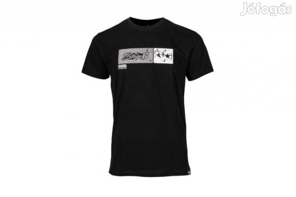 Póló Stage6 Racing Jóváhagyott Fekete XXL