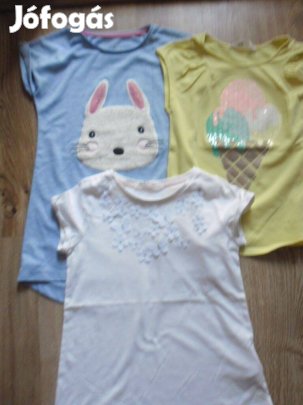 Pólók 6-8 éves kislányra (darabja 500ft )