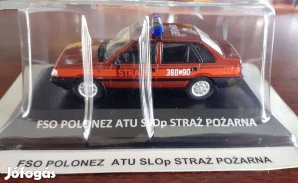 Polonez ATU Slop Straz Pozarna kisauto modell 1/43 Eladó