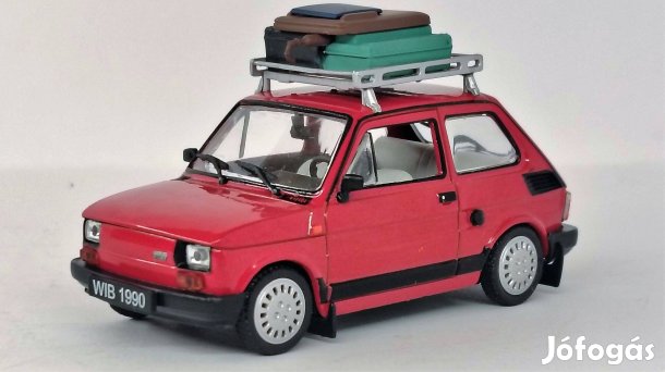 Polski Fiat 126 BIS modellautó 1:43 új bontatlan eladó