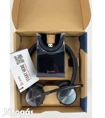 Poly (Plantronics) Voyager 4320-UC Bluetooth, USB mikrofonos wireless