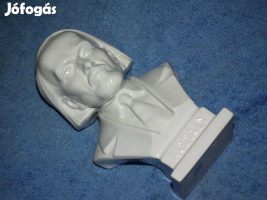 Pompás Kodály Zoltán mellszobor büszt szobor Herendi porcelán