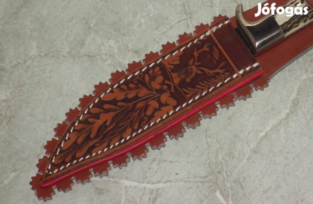 Pompás Magyar Diósgyőri gyár vadászkés kés szép kivitel nr.1