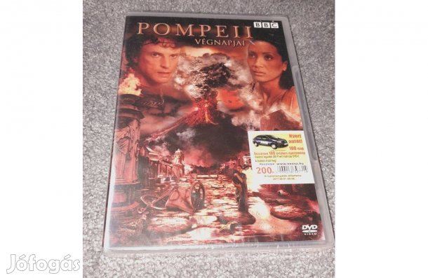 Pompeii végnapjai DVD (2003) Új fóliás Szinkronos BBC (Peter Nicholson