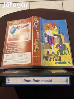 Pompom meséi 4 mese vhs 