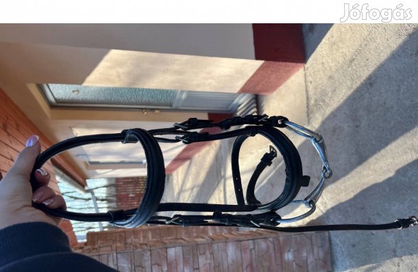 Póni kantár fekete