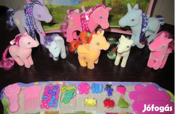 Póni szett készlet játék 8db