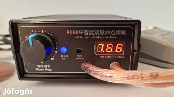 Ponthegesztő Hordozható mini 8000W 18650, 21700 stb. akkukho