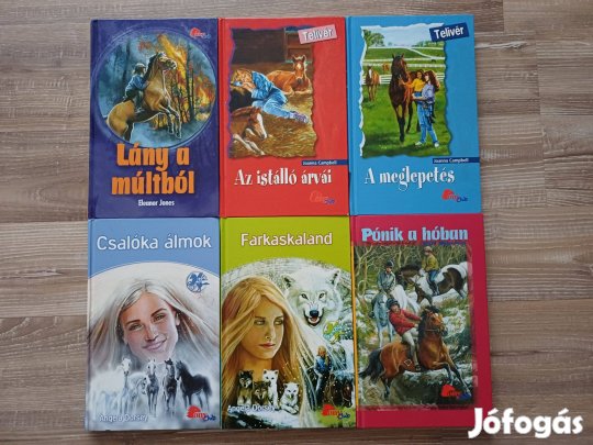 Pony Club lovas könyvek