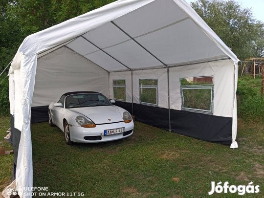 Ponyva garázs ,Sátorgarázs ! Új! Bontatlan! Két méretben eladó!