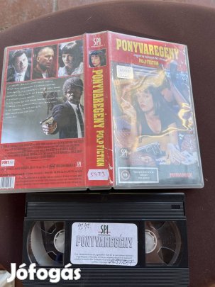 Ponyvaregény akció vhs 