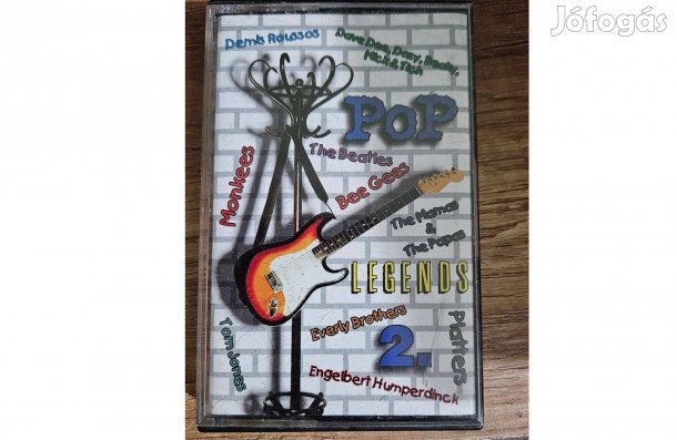 Pop Legends válogatás kazetta (külföldi előadók, Ring Biem Hungary)