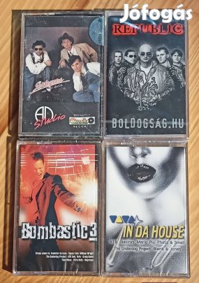 Pop Rock magnó kazetták bontatlan