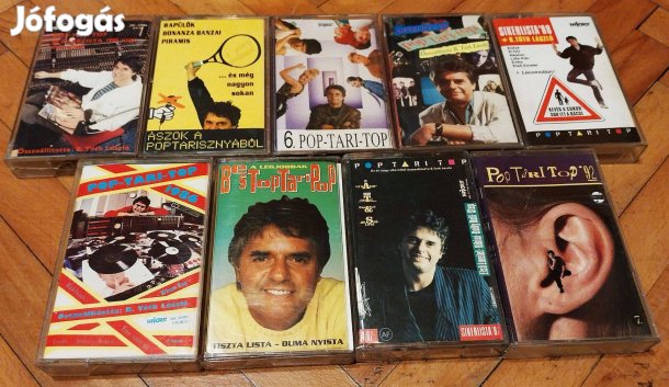 Pop Tari Pop kazetták nagy vállasztékban eladók!