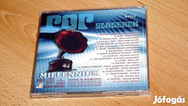 Pop millenium cd lemez